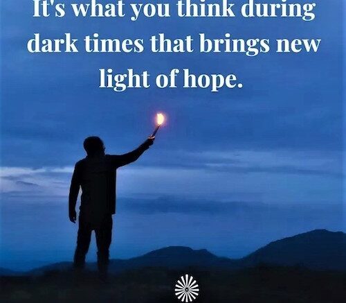 Bring God’s Plan into the New Year; Change the World of Darkness into the World of Light