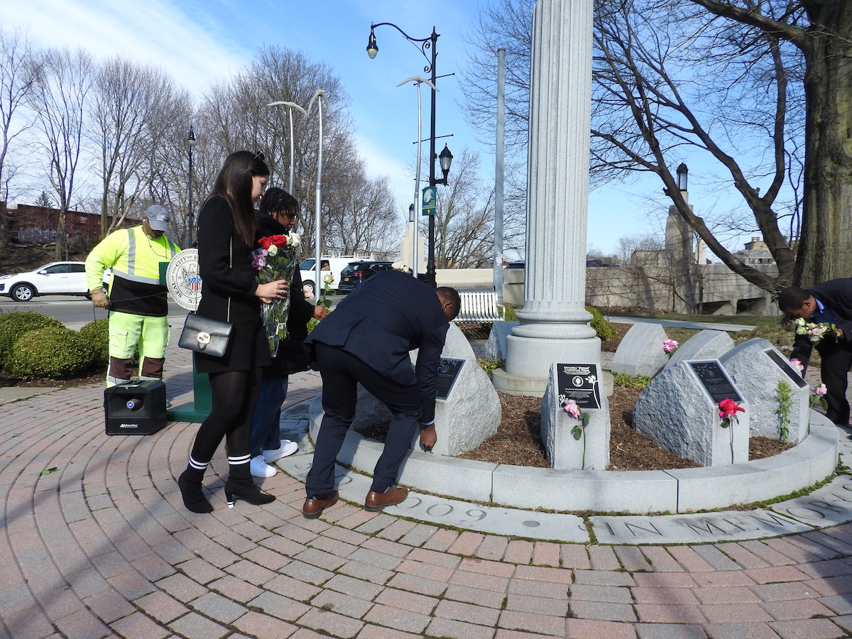 Residents gather at ACA Memorial to remember those lost in 2009 shooting