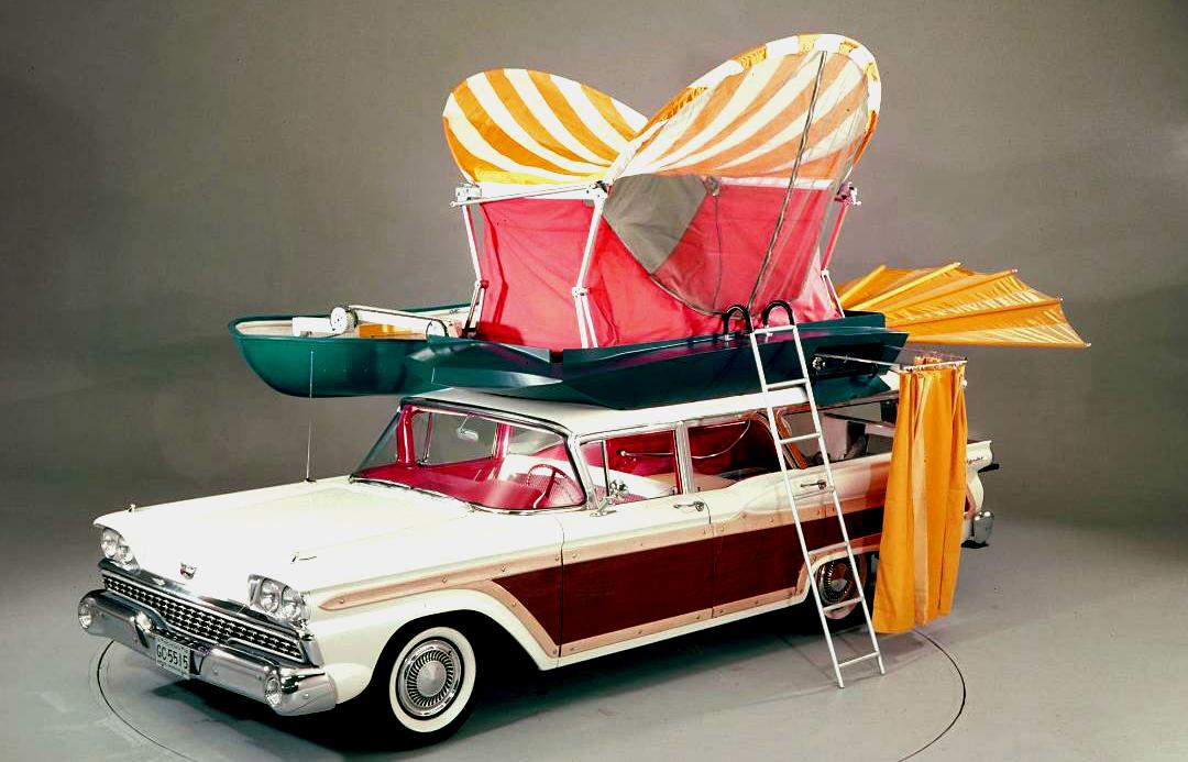 Collector Car/Cars We Remember; Fabulous ’59 Ford Country Squire and the camper that never was