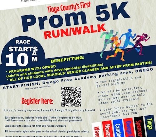 Catholic Charities prepares for Tioga County’s first Prom 5K 