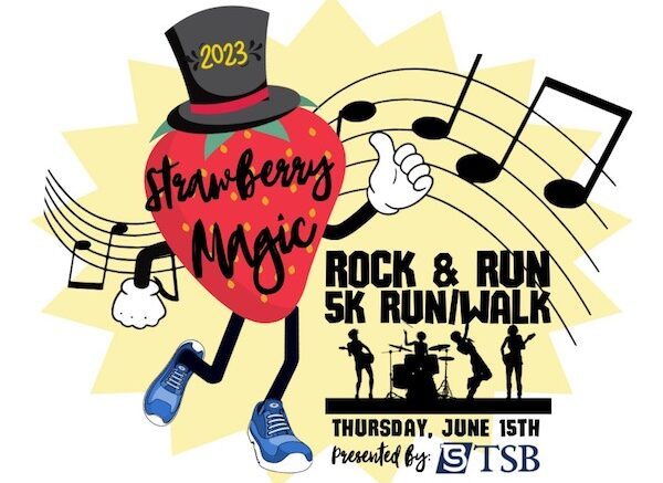 Rock-n-Run taking place June 15; Strawberry Festival Kickoff at Hickories Park to feature 5K, music, and much more
