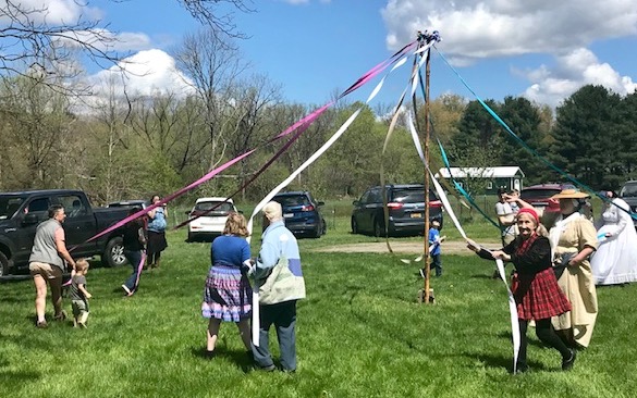 Bluebells celebrated in Newark Valley