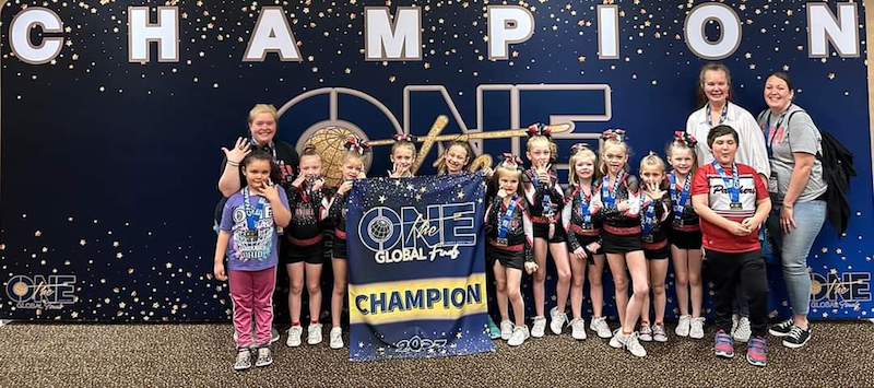 Spencer-Van Etten Cheerleaders take 1st place at ‘The One Finals’