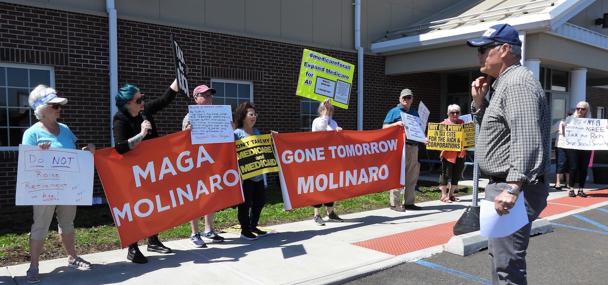 Molinaro holds Town Hall in Tioga County