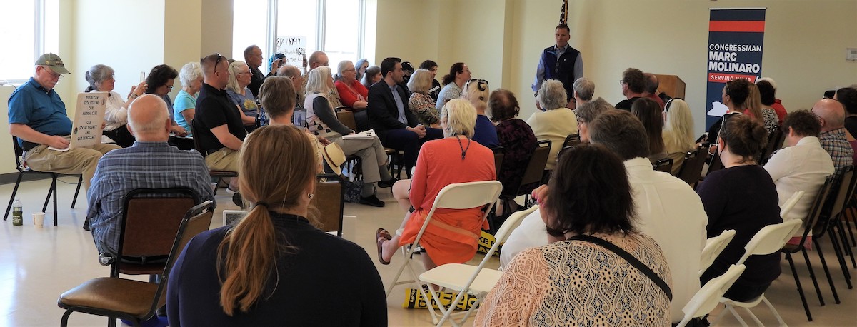Molinaro holds Town Hall in Tioga County