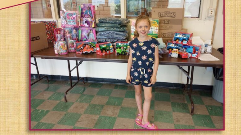 Local 7-Year-Old Shares Joy