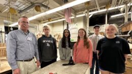 Steps in Manufacturing; Candor students take part in prosthetic leg project