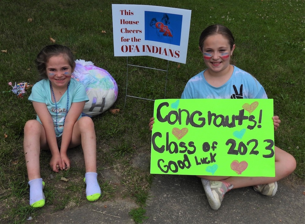 OFA Seniors hold Annual Senior Car Parade