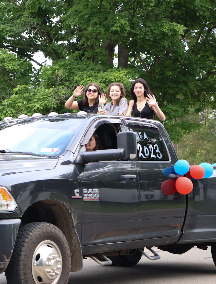 OFA Seniors hold Annual Senior Car Parade