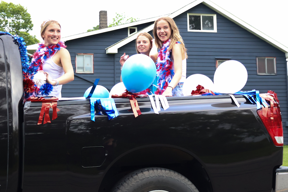 OFA Seniors hold Annual Senior Car Parade