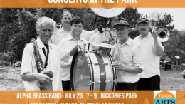 Concerts in the Park presents the Alpha Brass Band on Wednesday