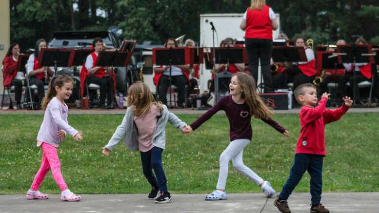 Concerts in the Park opens with a performance by Kirby Band and Fireworks!