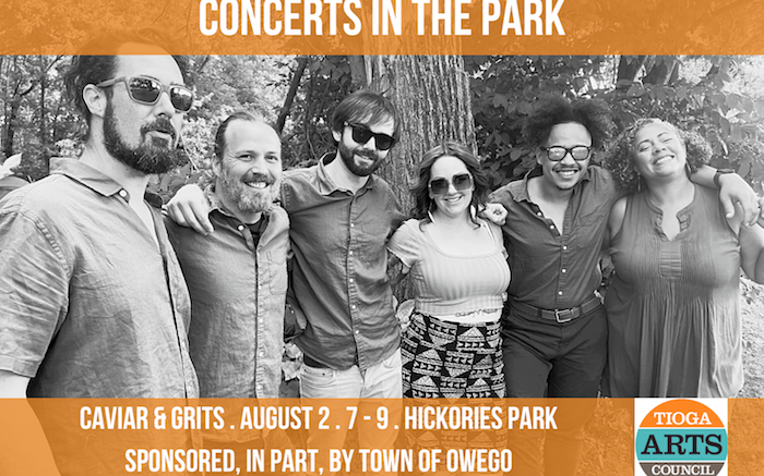 TAC present Caviar & Grits for final performance in their Concerts in the Park series