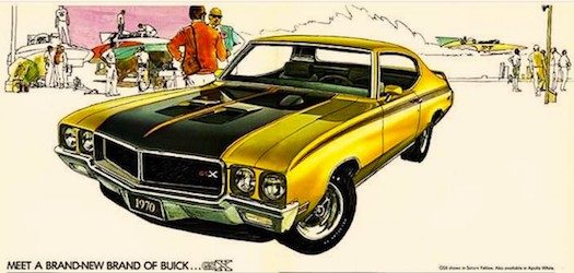 Collector Car / Cars We Remember; Eighth in a series of Top 10 Muscle Cars of All-Time: The Buick dilemma