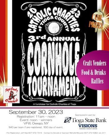 Third Annual Catholic Charities Cornhole Tournament set for September 30
