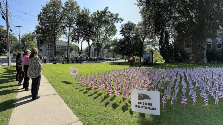 ‘Field of the Forgotten Fallen’ brings awareness to veteran suicide