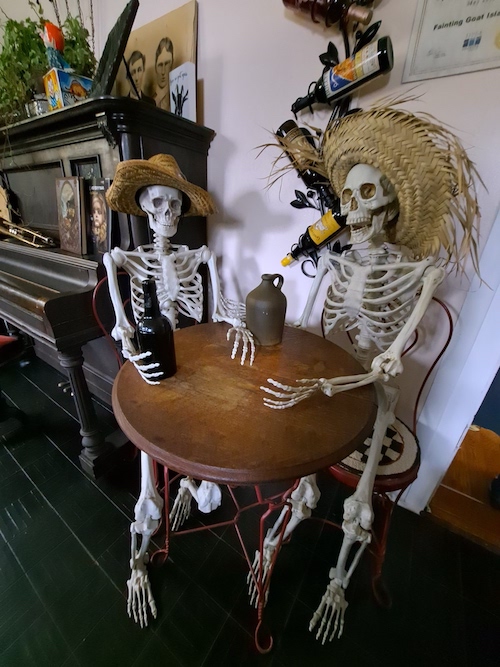 A haunting time at ‘Fainting Goat Island Inn’; Inn owner prepares for favorite time of the year