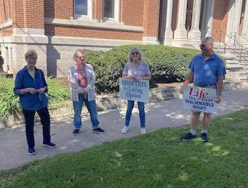 National Life Chain held across America, and in Owego, N.Y.