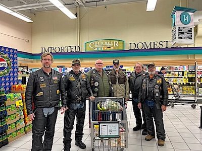 Legion Riders spread some holiday cheer