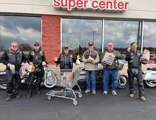 Legion Riders spread some holiday cheer