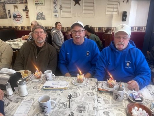 ROMEOs celebrate birthdays at Becky's