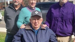 Citizen of the Year Award signified with tree plantings