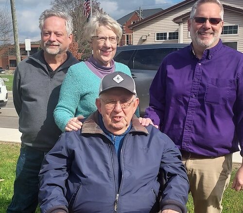 Citizen of the Year Award signified with tree plantings