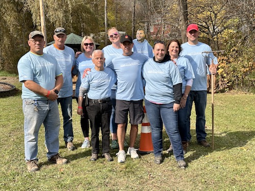 Volunteering in America; Trout Ponds project underway in Newark Valley