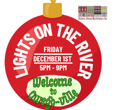 Parking and traffic during Lights on the River; December 1 in downtown Owego