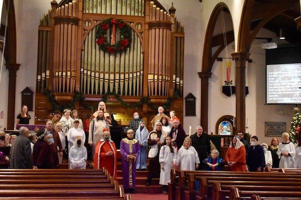 Pageant and Blue Christmas at the First Presbyterian Union Church in Owego