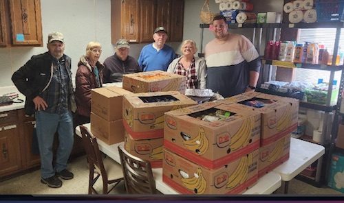 VVA Chapter 480 delivers food supplies to TCRM