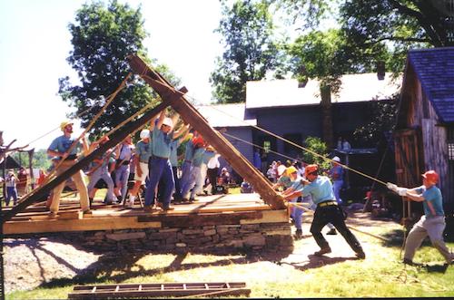The Raising of the Herrick Barn on YouTube