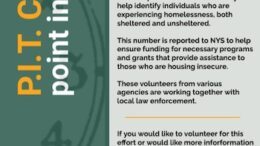 Homeless count taking place this month 