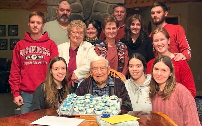 Still Counting; Gerald Hollenbeck celebrates 106th birthday!
