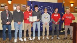 Legislature recognizes Tioga and Waverly football during January 9 session