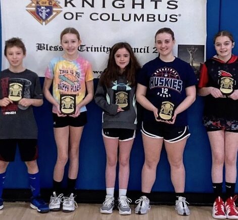 Tioga County Knights of Columbus Crown Free Throw Champions