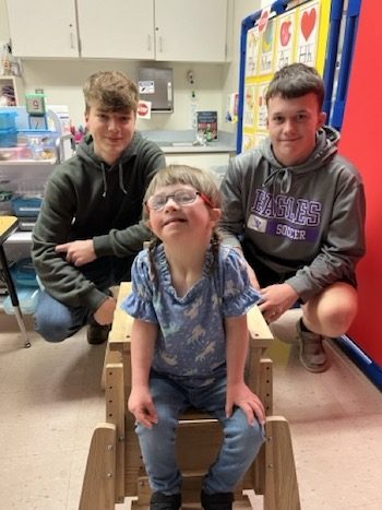 Students helping students