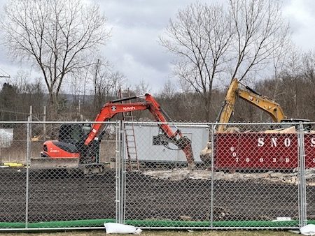 Dunkin' demolition quick; store to be built on higher ground