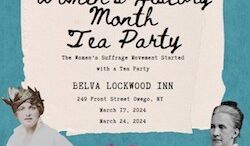 Women's History Month tea planned at the Belva Lockwood Inn