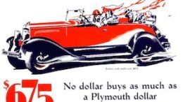 Collector Car Corner / Cars We Remember; History of the Plymouth name not what you think