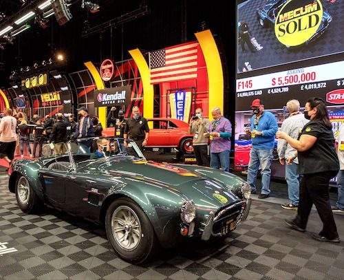 Collector Car Corner / Cars We Remember; Cobras, Corvettes and televised auto auctions