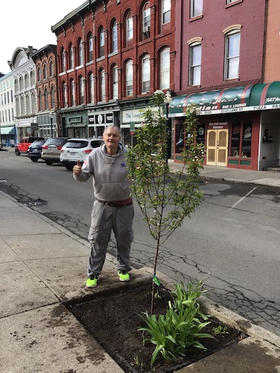 Bassett Foundation Board celebrates Owego Arbor Day