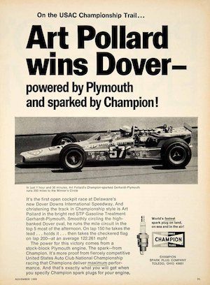 Collector Car/Cars We Remember; IndyCar engines, nitro racing, Mini Cooper, POPOP and big Caddys