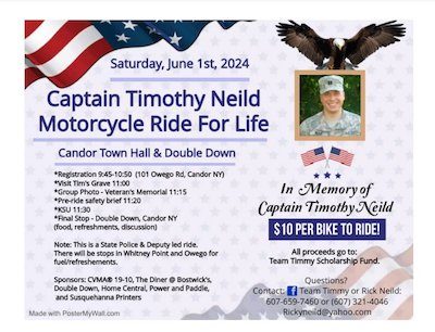 ‘Team Timmy’ motorcycle Ride for Life taking place Saturday