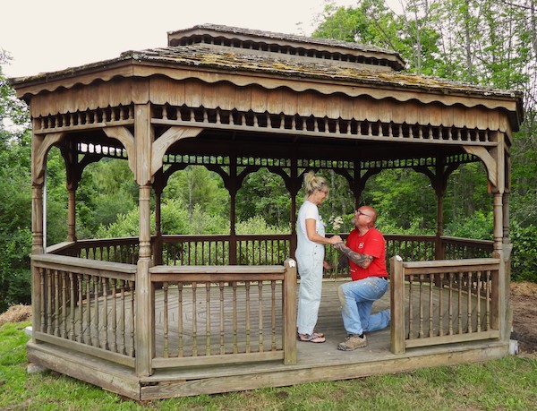 Treadway Gazebo gets new life at The Beautiful Barn Venue in Candor