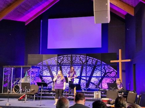 Purple Lightening's Worship Band