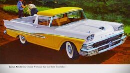 Collector Car Corner / Cars We Remember; Car and Pickup Combo: Ford Ranchero, Chevy El Camino, and Hudson Big Boy