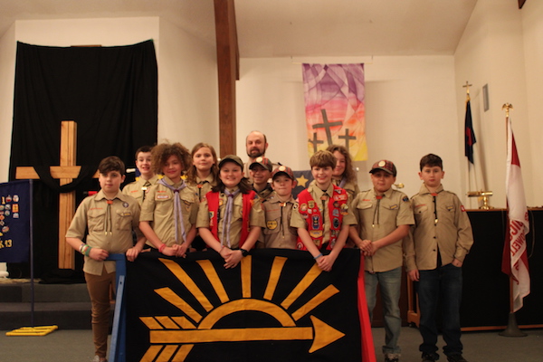 Scouts earn highest rank, The Arrow of Light