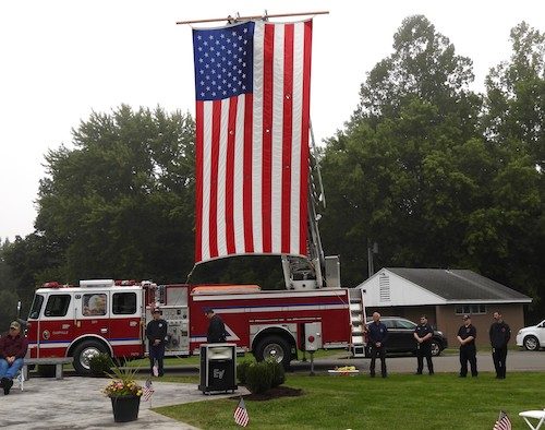 Anniversary of the attacks of 9-11 observed in Owego