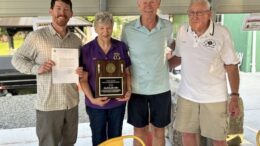 Photo: Scott Smith & Son awarded Robert J Uplinger Award